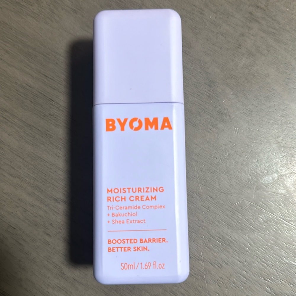 🆕byoma moisturizer rich cream 50ml 1.69 fl oz